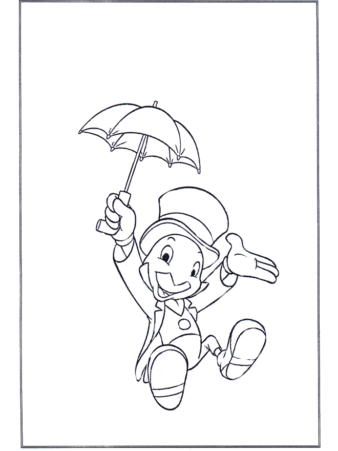 Plansa de colorat cu Greiere 31 25